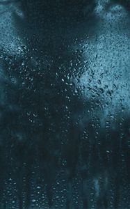 Preview wallpaper drops, glass, rain, surface, blur, macro