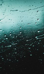 Preview wallpaper drops, glass, rain, wet, surface