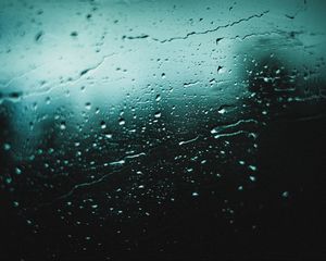 Preview wallpaper drops, glass, rain, wet, surface