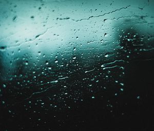 Preview wallpaper drops, glass, rain, wet, surface