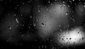 Preview wallpaper drops, glass, rain, macro, dark