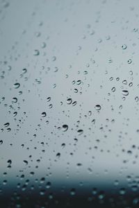 Preview wallpaper drops, glass, surface