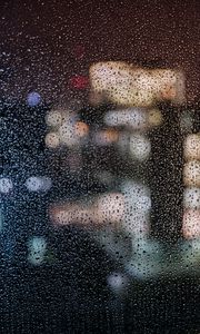 Preview wallpaper drops, glass, surface