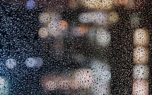 Preview wallpaper drops, glass, surface