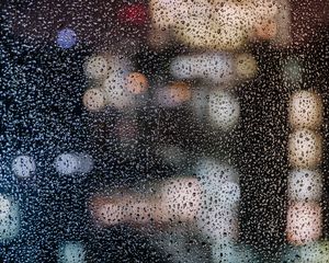 Preview wallpaper drops, glass, surface