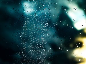 Preview wallpaper drops, glass, surface, wet