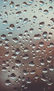 Preview wallpaper drops, glass, surface, moisture