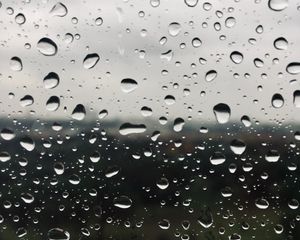 Preview wallpaper drops, glass, surface, wet, macro