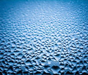 Preview wallpaper drops, glass, surface, macro, wet, blue