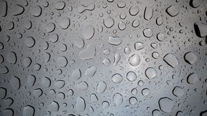 Preview wallpaper drops, glass, water, spray