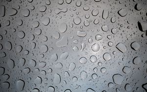 Preview wallpaper drops, glass, water, spray