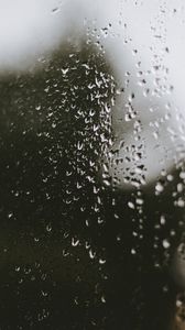 Preview wallpaper drops, glass, wet, rain