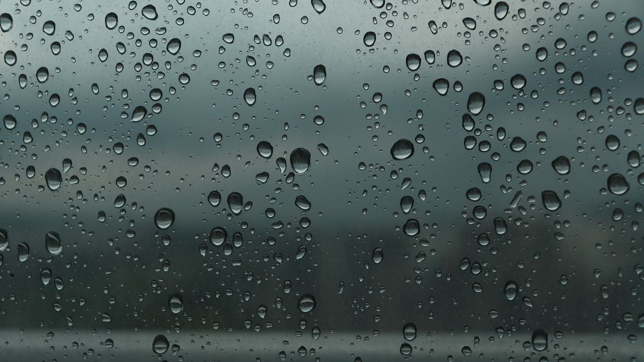 Wallpaper drops, glass, wet, surface hd, picture, image
