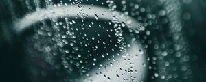 Preview wallpaper drops, glass, window, moisture, rain, surface, mirror