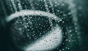 Preview wallpaper drops, glass, window, moisture, rain, surface, mirror