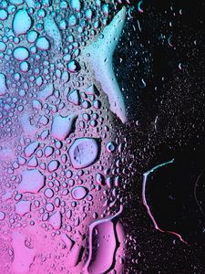 Preview wallpaper drops, gradient, humidity