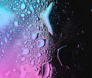 Preview wallpaper drops, gradient, humidity