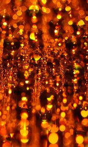 Preview wallpaper drops, macro, bubbles, blur, shine