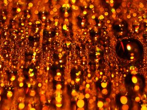 Preview wallpaper drops, macro, bubbles, blur, shine