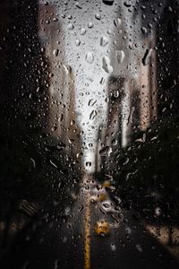 Preview wallpaper drops, macro, glass, blur, road
