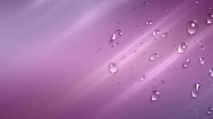 Preview wallpaper drops, macro, purple background, surface