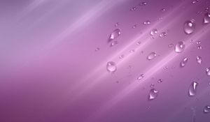 Preview wallpaper drops, macro, purple background, surface