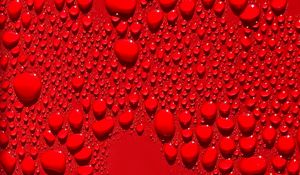 Preview wallpaper drops, macro, red, background