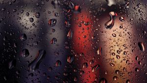 Preview wallpaper drops, macro, water, glass