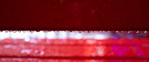 Preview wallpaper drops, macro, wet, surface, red