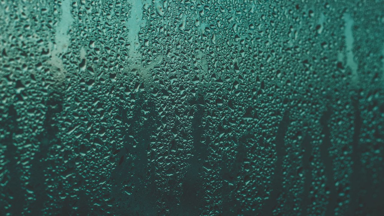Wallpaper drops, moisture, rain, glass, surface, liquid