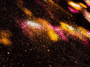 Preview wallpaper drops, multi-colored, glare, stains