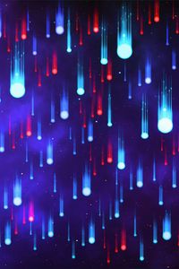 Preview wallpaper drops, neon, colorful, patterns