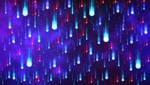 Preview wallpaper drops, neon, colorful, patterns