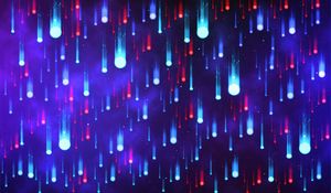 Preview wallpaper drops, neon, colorful, patterns