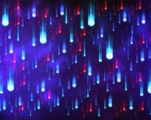 Preview wallpaper drops, neon, colorful, patterns