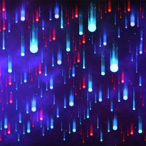 Preview wallpaper drops, neon, colorful, patterns