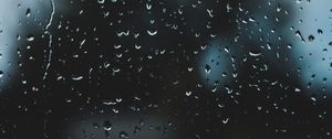 Preview wallpaper drops, rain, glass, macro