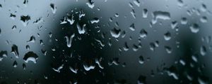 Preview wallpaper drops, rain, glass, macro, wet