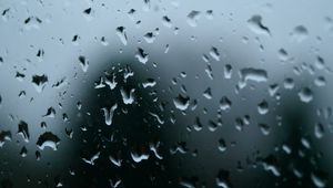 Preview wallpaper drops, rain, glass, macro, wet