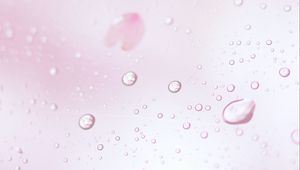 Preview wallpaper drops, rain, macro, background, pink