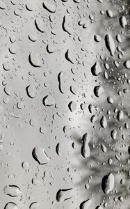 Preview wallpaper drops, rain, moisture, glass, window, surface