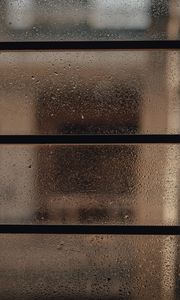 Preview wallpaper drops, rain, moisture, glass, window