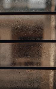 Preview wallpaper drops, rain, moisture, glass, window