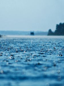 Preview wallpaper drops, rain, surface, water, precipitation