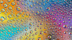 Preview wallpaper drops, rainbow, gradient, colorful