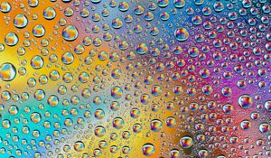 Preview wallpaper drops, rainbow, gradient, colorful