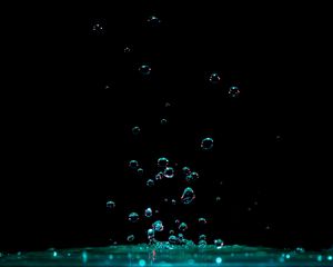 Preview wallpaper drops, splash, shine, dark