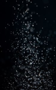 Preview wallpaper drops, spray, black
