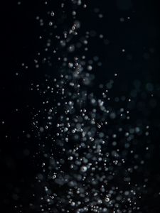 Preview wallpaper drops, spray, black
