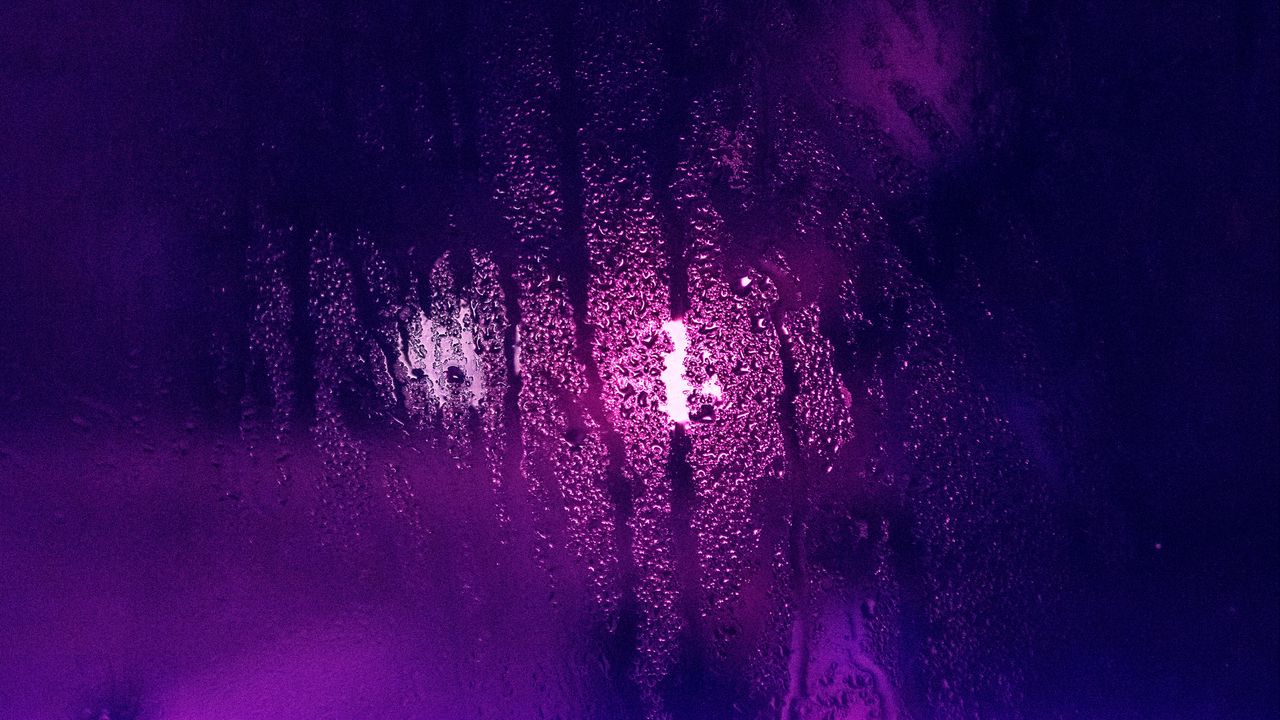 Wallpaper drops, surface, purple